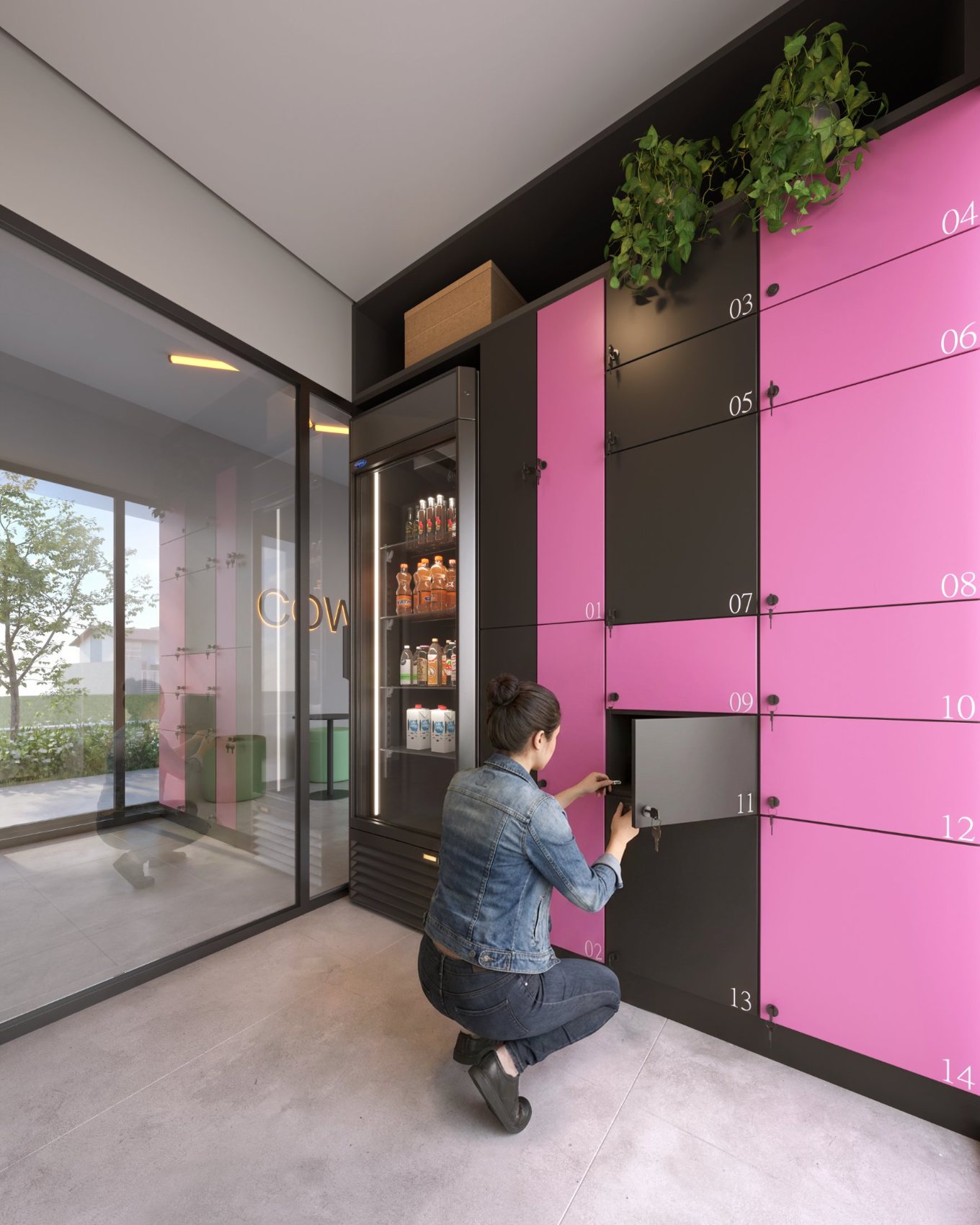 Lockers de delivery